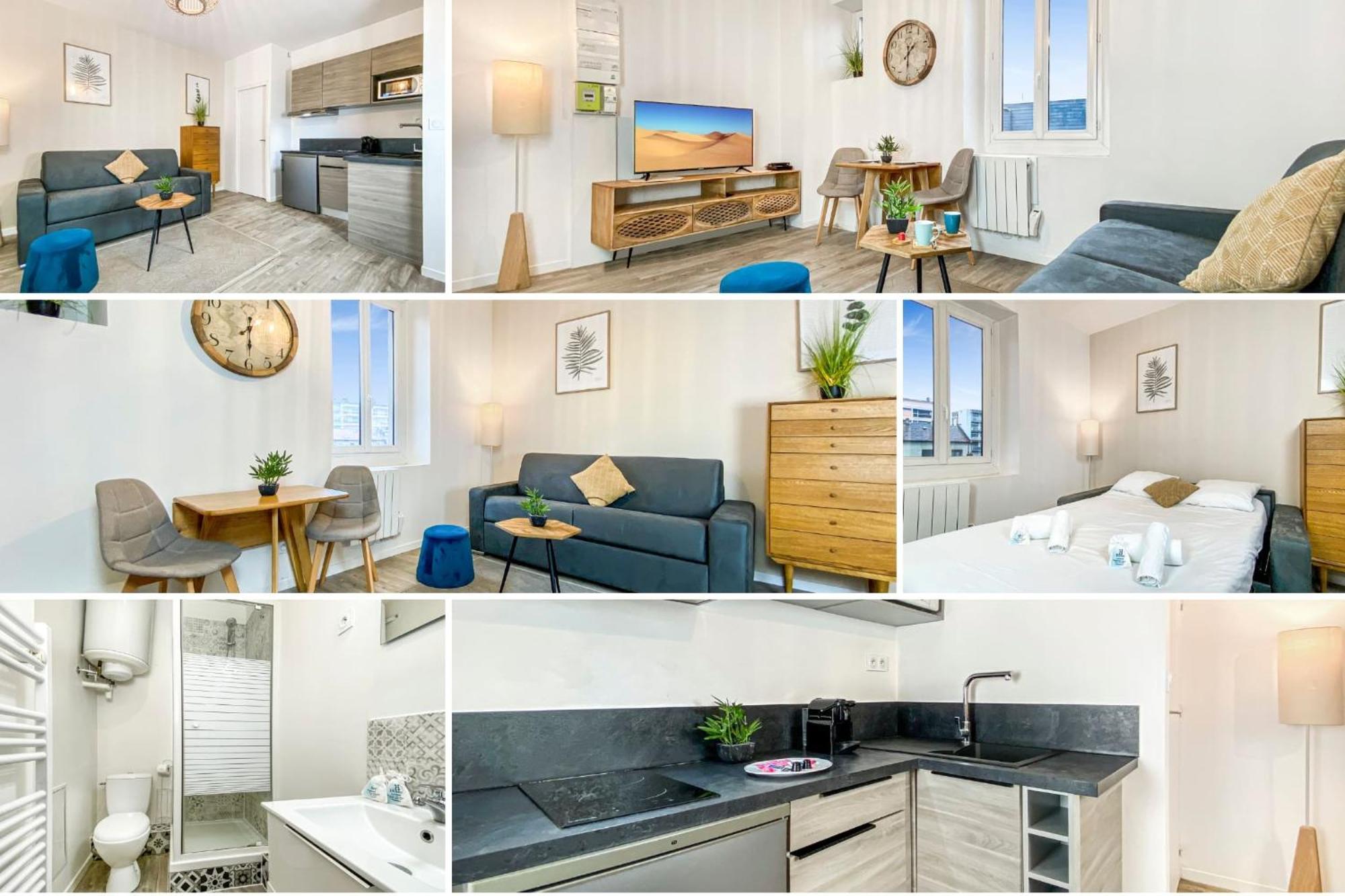 Homey Titi - Hyper-Centre - Proche Gare Et Tram - Lit Convertible - Wifi Gratuit Annemasse Exterior photo